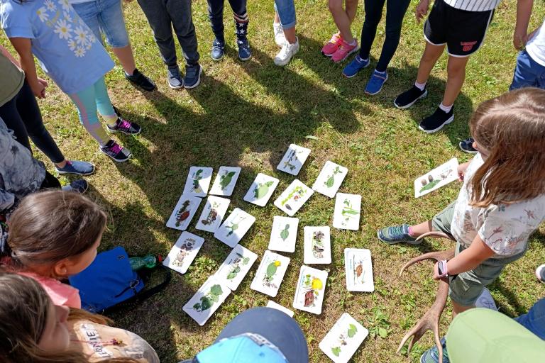 <p>Mit den Jägern unterwegs!</p>